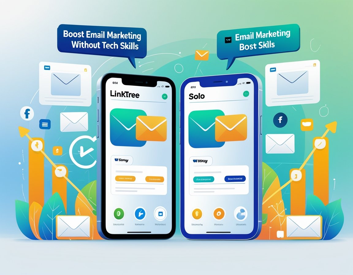 Boost Email Marketing Without Tech Skills – Linktree Vs Solo