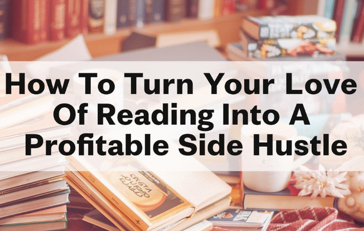 How To Turn Your Love Of Reading Into A Profitable Side Hustle