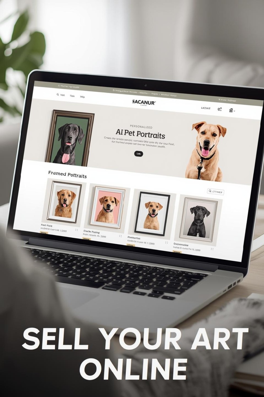 personalized AI pet portraits