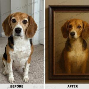 personalized pet portrait