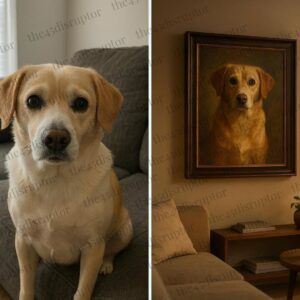 Personalized Pet Portrait – The Gift Package